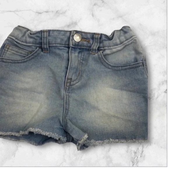 CHEROKEE EUC GIRLS JEAN DENIM JEANS SHORTS SUMMER CASUAL BLUE SPRING SIZE 6 6X - Picture 1 of 5